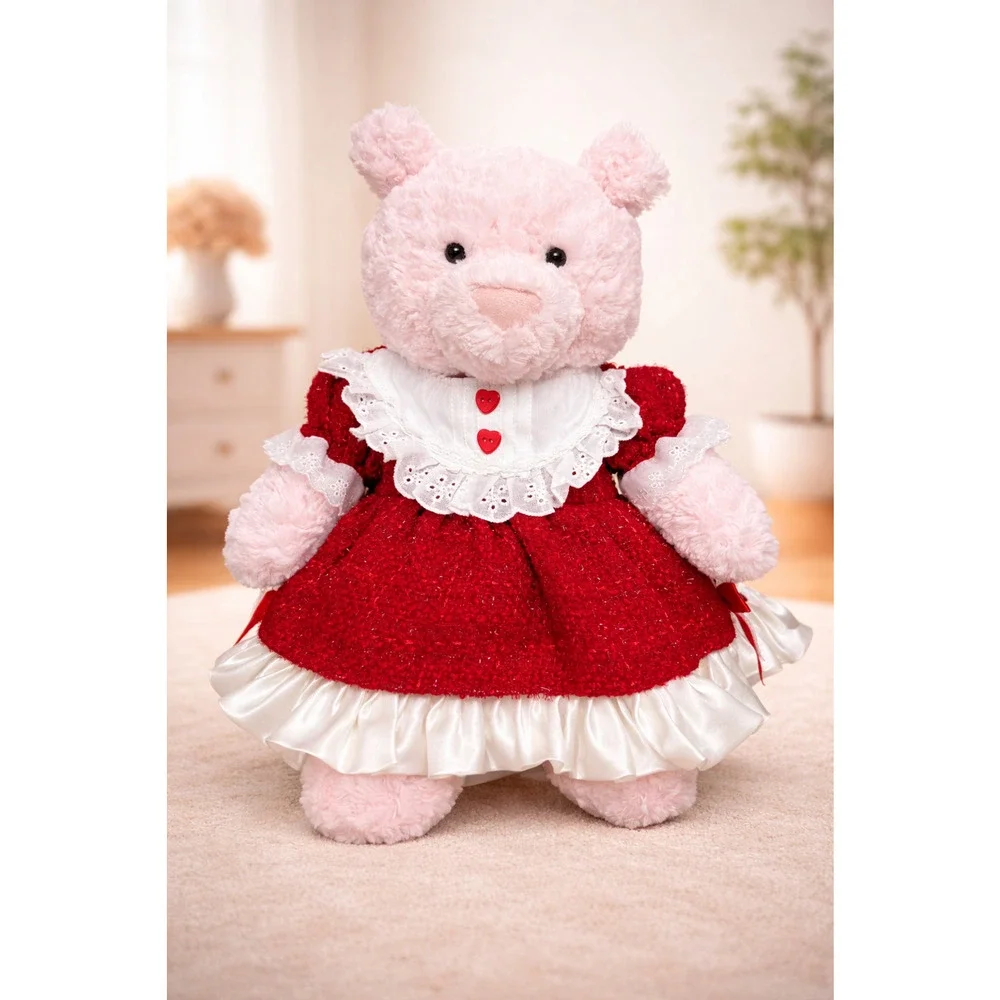 Large Bartholomew Bear clothes outfits - Christmas Lolita Dress